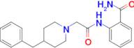 2-(2-(4-Benzylpiperidin-1-yl)acetamido)benzamide