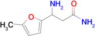 3-Amino-3-(5-methylfuran-2-yl)propanamide