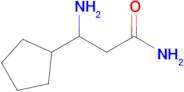 3-Amino-3-cyclopentylpropanamide