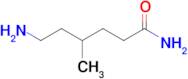 6-Amino-4-methylhexanamide