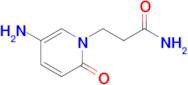 3-(5-Amino-2-oxopyridin-1(2h)-yl)propanamide