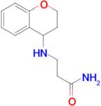 3-(Chroman-4-ylamino)propanamide