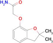 2-((2,2-Dimethyl-2,3-dihydrobenzofuran-7-yl)oxy)acetamide