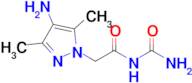 2-(4-Amino-3,5-dimethyl-1h-pyrazol-1-yl)-N-carbamoylacetamide