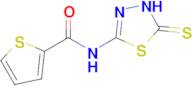 N-(4,5-Dihydro-5-thioxo-1,3,4-thiadiazol-2-yl)-2-thiophenecarboxamide