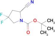 Tert-butyl (S)-2-cyano-4,4-difluoropyrrolidine-1-carboxylate