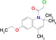 2-Chloro-1-(6-ethoxy-2,2,4-trimethylquinolin-1(2h)-yl)ethan-1-one