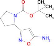 Tert-butyl 2-(5-aminoisoxazol-3-yl)pyrrolidine-1-carboxylate