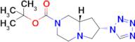 Tert-butyl (7s,8as)-7-(1h-tetrazol-1-yl)hexahydropyrrolo[1,2-a]pyrazine-2(1h)-carboxylate