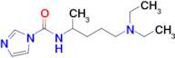 n-(5-(Diethylamino)pentan-2-yl)-1h-imidazole-1-carboxamide