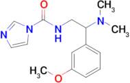 n-(2-(Dimethylamino)-2-(3-methoxyphenyl)ethyl)-1h-imidazole-1-carboxamide