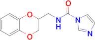 n-((2,3-Dihydrobenzo[b][1,4]dioxin-2-yl)methyl)-1h-imidazole-1-carboxamide