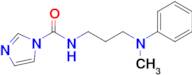 n-(3-(Methyl(phenyl)amino)propyl)-1h-imidazole-1-carboxamide