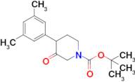 Tert-butyl 4-(3,5-dimethylphenyl)-3-oxopiperidine-1-carboxylate