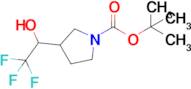 Tert-butyl 3-(2,2,2-trifluoro-1-hydroxyethyl)pyrrolidine-1-carboxylate