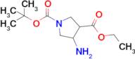 1-(Tert-butyl) 3-ethyl 4-aminopyrrolidine-1,3-dicarboxylate