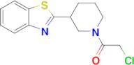 1-(3-(Benzo[d]thiazol-2-yl)piperidin-1-yl)-2-chloroethan-1-one