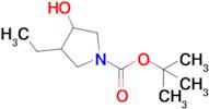 Tert-butyl 3-ethyl-4-hydroxypyrrolidine-1-carboxylate