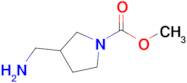 Methyl 3-(aminomethyl)pyrrolidine-1-carboxylate