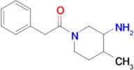 1-(3-Amino-4-methylpiperidin-1-yl)-2-phenylethan-1-one