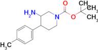 Tert-butyl 3-amino-4-(p-tolyl)piperidine-1-carboxylate