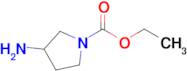 Ethyl 3-aminopyrrolidine-1-carboxylate