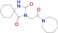 3-(2-(Azepan-1-yl)-2-oxoethyl)-1,3-diazaspiro[4.5]decane-2,4-dione