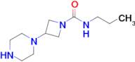 3-(Piperazin-1-yl)-N-propylazetidine-1-carboxamide