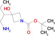 Tert-butyl 3-(1-aminobutan-2-yl)-3-hydroxyazetidine-1-carboxylate