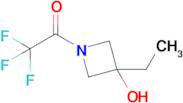 1-(3-Ethyl-3-hydroxyazetidin-1-yl)-2,2,2-trifluoroethan-1-one