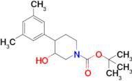 Tert-butyl 4-(3,5-dimethylphenyl)-3-hydroxypiperidine-1-carboxylate
