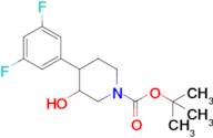 Tert-butyl 4-(3,5-difluorophenyl)-3-hydroxypiperidine-1-carboxylate