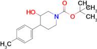 Tert-butyl 3-hydroxy-4-(p-tolyl)piperidine-1-carboxylate