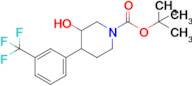 Tert-butyl 3-hydroxy-4-(3-(trifluoromethyl)phenyl)piperidine-1-carboxylate