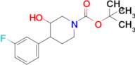 Tert-butyl 4-(3-fluorophenyl)-3-hydroxypiperidine-1-carboxylate