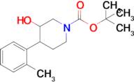 Tert-butyl 3-hydroxy-4-(o-tolyl)piperidine-1-carboxylate