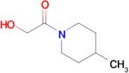 2-Hydroxy-1-(4-methylpiperidin-1-yl)ethan-1-one