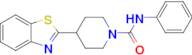 4-(Benzo[d]thiazol-2-yl)-N-phenylpiperidine-1-carboxamide