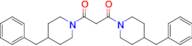 1,3-Bis(4-benzylpiperidin-1-yl)propane-1,3-dione