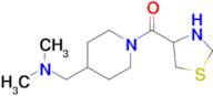 (4-((Dimethylamino)methyl)piperidin-1-yl)(thiazolidin-4-yl)methanone