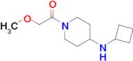 1-(4-(Cyclobutylamino)piperidin-1-yl)-2-methoxyethan-1-one