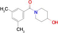 (3,5-Dimethylphenyl)(4-hydroxypiperidin-1-yl)methanone