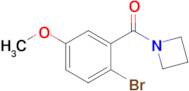 Azetidin-1-yl(2-bromo-5-methoxyphenyl)methanone