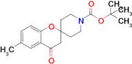 Tert-butyl 6-methyl-4-oxospiro[chromane-2,4'-piperidine]-1'-carboxylate