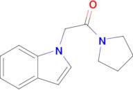 2-(1h-Indol-1-yl)-1-(pyrrolidin-1-yl)ethan-1-one