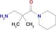 3-Amino-2,2-dimethyl-1-(piperidin-1-yl)propan-1-one