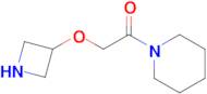 2-(Azetidin-3-yloxy)-1-(piperidin-1-yl)ethan-1-one