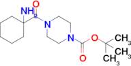 Tert-butyl 4-(1-aminocyclohexane-1-carbonyl)piperazine-1-carboxylate