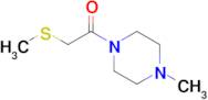 1-(4-Methylpiperazin-1-yl)-2-(methylthio)ethan-1-one
