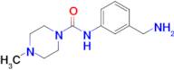 n-(3-(Aminomethyl)phenyl)-4-methylpiperazine-1-carboxamide
